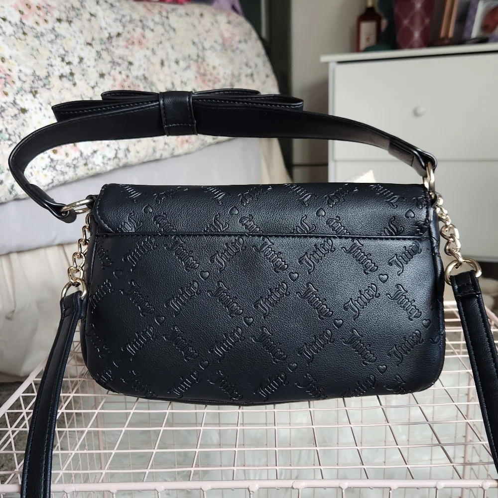 Juicy Couture Black Crossbody Bag - Picture 5 of 7
